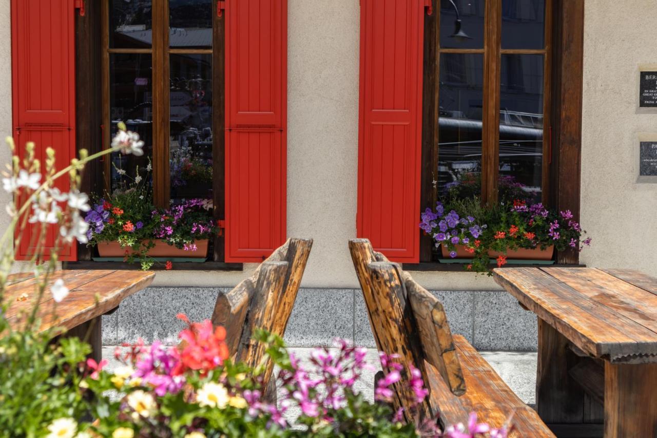 Hotel Bahnhof Zermatt Exterior foto