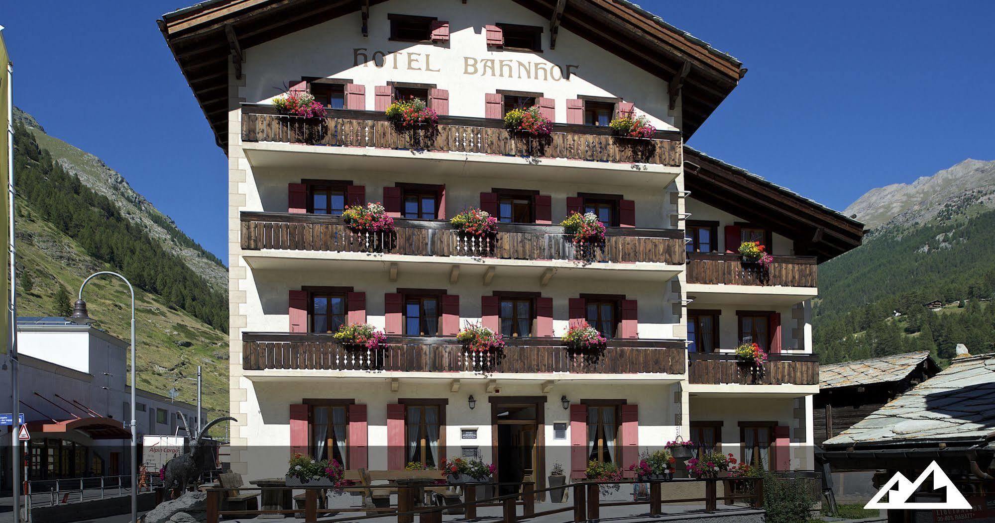 Hotel Bahnhof Zermatt Exterior foto